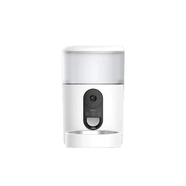 Distribuitor automat hrana animale companie Imou PF1, 2.5K, vedere 360 grade panoramic, detectie pet, capacitate 4L, program de hranire personalizabil, microfon si difuzor
