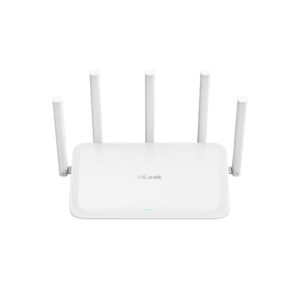 Router wireless WiFi 6 Dual Gigabit Hikvision HiLook AX3000 WR-AX30, 4 porturi, 3000 Mbps, Dual Band 2.4GHz / 5GHz