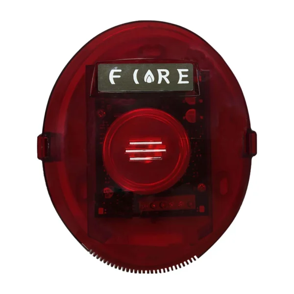 Sirena de incendiu cu flash adresabila UniPOS FD7204D, 80 dB, LED, UniTalk