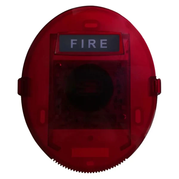 Sirena de incendiu cu LED conventionala UniPOS FS8204, 90 dB, 2 fire, ABS