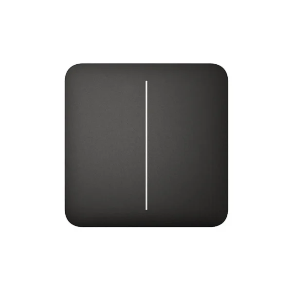 Buton pentru releu Ajax SOLOBUTTON (2-GANG) BLACK