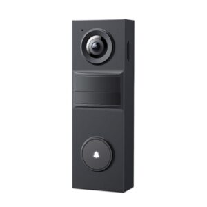 Sonerie video smart WiFi TP-Link TAPO D205, 3 MP, 2.4 mm, IR 8 m, microfon si difuzor, slot card, aparent, detectie miscare, PIR, acumulator 5200 mAh, vizualizare de pe telefon