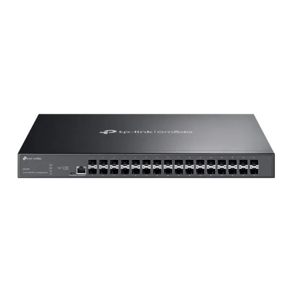 Switch cu 32 porturi SFP Gigabite TP-Link Jetstream SX3032F, 640 Gbps, 476.2 Mpps, Omada, PoE, cu management