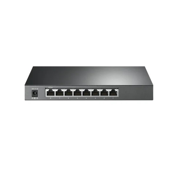 Switch cu 8 porturi Gigabit TP-Link JetStream TL-SG2008, 16 Gbps, 11.90 Mpps, 8000 MAC, Omada SDN, cu management