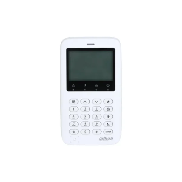 Tastatura centrala alarma Dahua ARK50C-R, card IC, LED, 433.1 MHz, compatibila centrale ARC