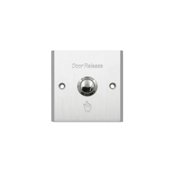Buton cerere iesire LinkPower ML-902, aluminiu, NO/COM, 12V