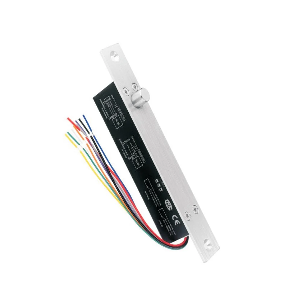 Bolt electric LinkPower ML-816ST, aluminiu, 12/24 V, NO/NC, Fail Secure
