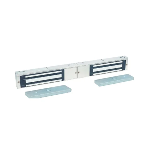 Electromagnet interior dublu LinkPower ML-350BS, 158-480 mm, 350 kgf, 12/24 V, 250-500 mA, aluminiu, indicator stare incuietoare