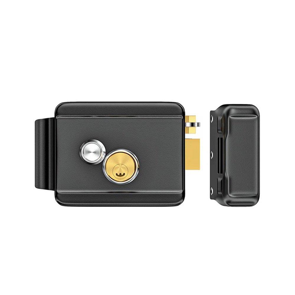 RESIGILAT - Yala electromagnetica LinkPower VI-603B, nichel, cilindru dublu, fail-secure